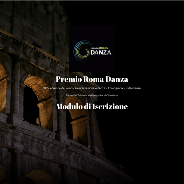 Premio Roma Danza 2026